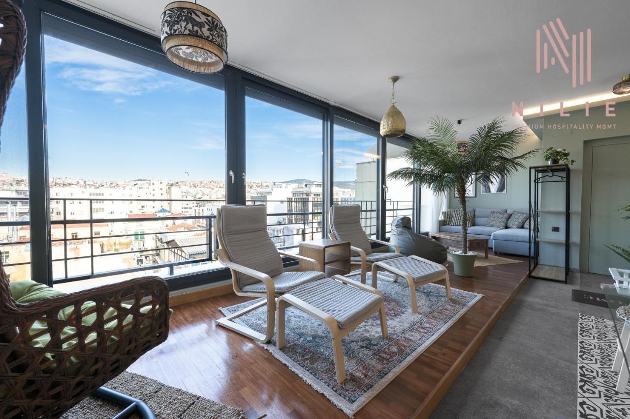 Apartamento Okto Penthouse, Nilie Hospitality Mgmt Tesalónica Exterior foto